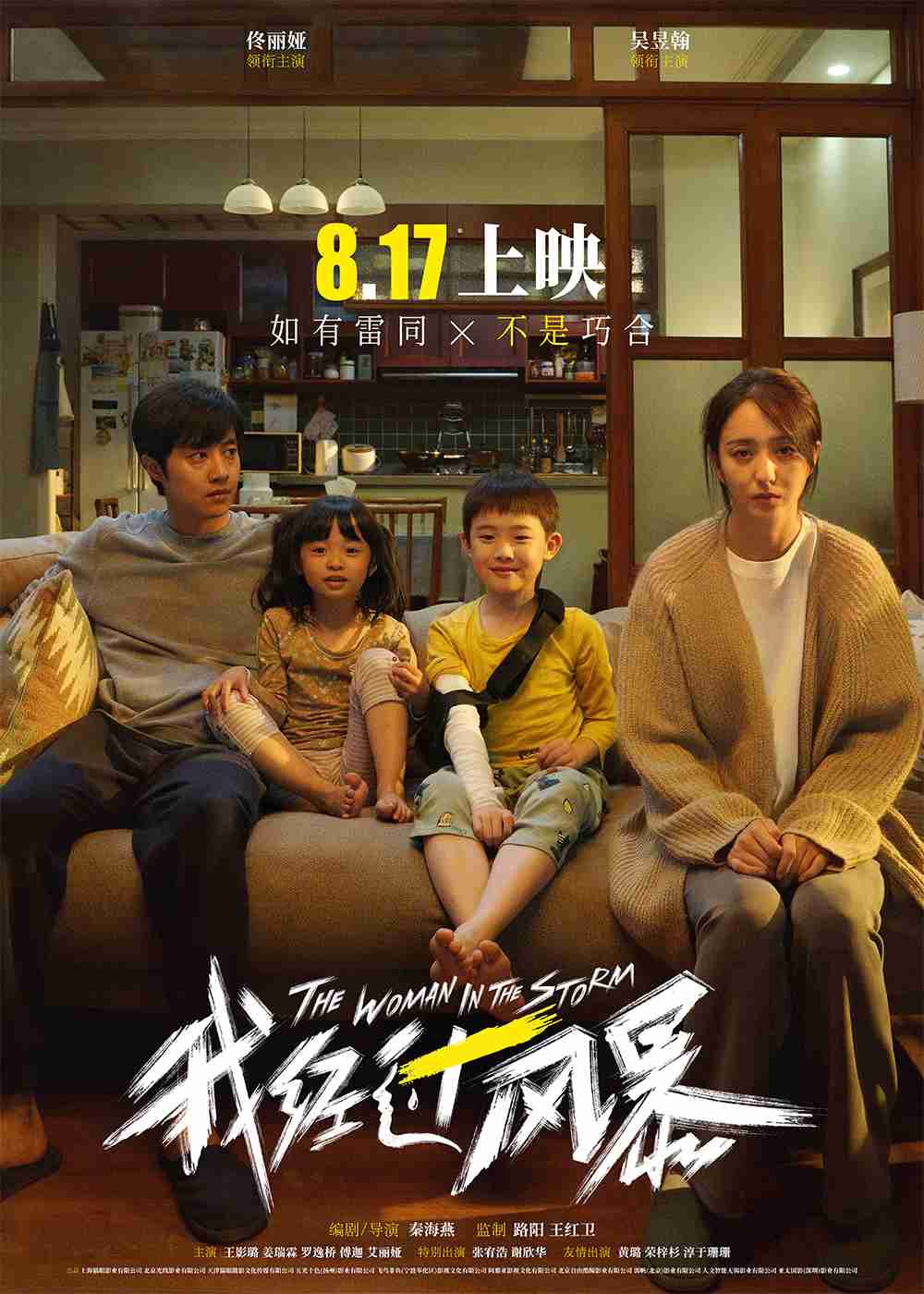 电影《我经过风暴》终极海报 电影《我经过风暴》终极海报